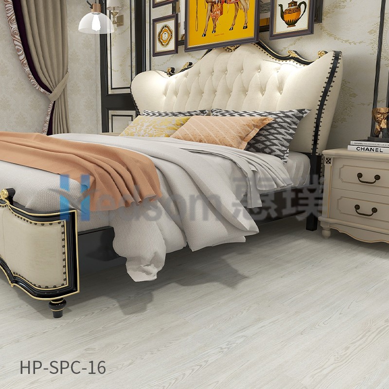 HP-SPC-16 惠璞石塑鎖扣地板安裝效果