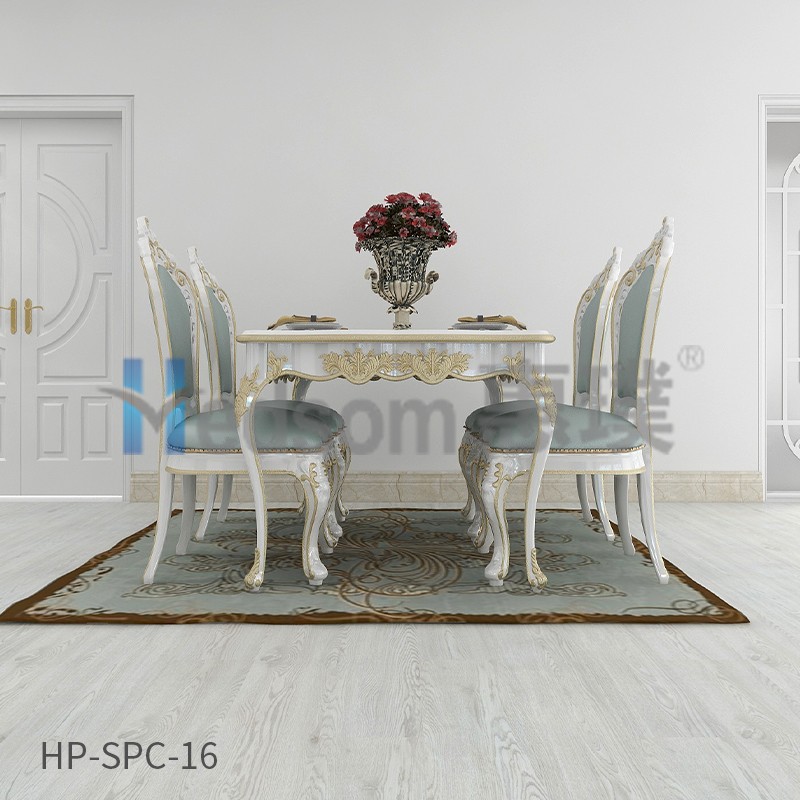 HP-SPC-16 惠璞石塑鎖扣地板安裝效果